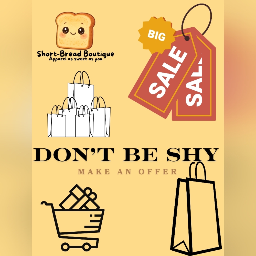 Short-Bread Boutique Sale Poster